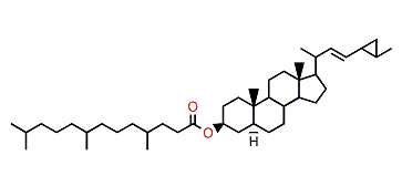 (22E)-24,26-Cyclo-5a-cholest-22-en-3b-ol 4,8,12-trimethyltridecanoate